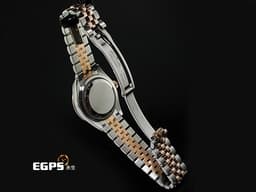 ROLEX 勞力士 Lady-Datejust 279381RBR 279381 蠔式日誌型 不鏽鋼&18K玫瑰金材質 半金款 <font color=#9de498>原鑲鑽石錶圈 橄欖綠色面盤</font> <font color=#ff0000>2018年保卡 紀念型錶帶（Jubilee）</font> 自動上鍊 28mm