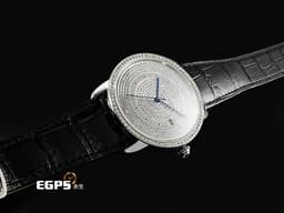 Cartier 卡地亞 Ronde Solo De Cartier 3517 不鏽鋼材質 <font color="#05f0f0">精鑲滿天星面盤、錶圈</font>&nbsp;自動上鏈 42mm