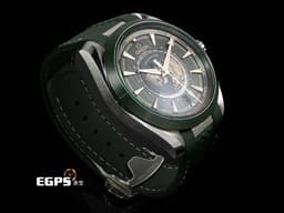 OMEGA 歐米茄 Seamaster 海馬 Aqua Terra 150系列 Worldtimer 世界時區 22032432210001 不鏽鋼材質 <font color="#99dd6e">綠色甲板紋浮雕地圖面盤</font> <font color="#FF0000">2024年保卡 </font> 同軸擒縱 自動上鍊 43mm