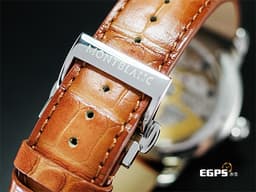 MONTBLANC 萬寶龍 Nicolas Rieussec 7138 128674 尼可拉斯 <font color="#fafa01">金色面盤</font> 單把計時 兩地時間 <font color="#FF0000">時間書寫器 200週年紀念 2022年保單 限量200只&nbsp;</font>自動上鍊 44.8mm