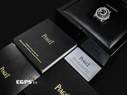 PIAGET 伯爵 Altiplano Skeleton 非凡珍品 G0A39120 超薄 微型自動盤 18K白金材質 <font color="#84C1FF">原廠鑲嵌38顆長方形美鑽（約1.4克拉）及266顆圓形美鑽（約1.9克拉）錶殼 鑲飾33顆長方形美鑽（約1.3克拉）面盤 </font><font color="#FF0000">2026年保卡 新錶參考訂價：6,400,000元</font> 手動上鍊 38mm