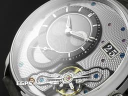 GLASHUTTE ORIGINAL 格拉蘇蒂 Pano PanoMaticLunar 1-91-04-01-03-62 950鉑金材質<font color="#05f0f0"> 偏心月相 德式經典大日期窗 鍍黑色銠飾紋飾紋鏤空面盤 雙鵝頸 </font><font color="#FF0000"> 2025保單 限量200支&nbsp;</font> 自動上鍊 42mm