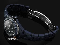CHANEL 香奈兒 J12 H9657 <font color="#05f0f0">2025年最新款 霧面藍色高抗磨陶瓷材質 霧面藍色清漆錶盤 原廠鑲嵌鑽石時標 </font><font color="#ff0000">2025年保卡</font><font color="#05f0f0"> </font>自動上鏈&nbsp;33mm