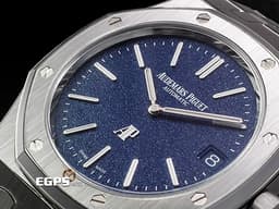 AUDEMARS PIGUET AP錶 愛彼 ROYAL OAK 皇家橡樹系列
「JUMBO」 16202BC.OO.1240BC.02 18K白金材質 <font color="#05f0f0">超薄錶殼款式 藍色粒面裝飾錶面</font> <font color="#ff0000">2026年保卡 已貼膜</font>&nbsp;自動上鍊 39mm



