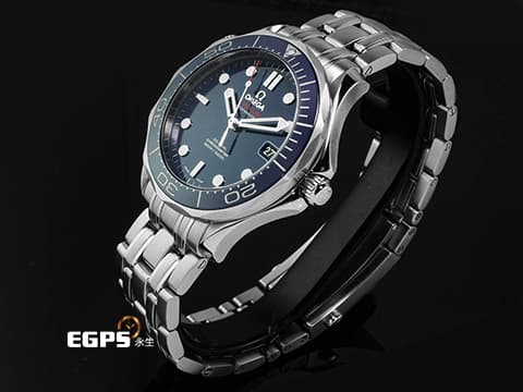 OMEGA 歐米茄 Seamaster Diver 300 經典 海馬 21230412003001 212.30.41.20.03.001&nbsp;不鏽鋼材質&nbsp;藍色陶瓷波面盤、藍色陶瓷單向旋轉錶圈&nbsp;同軸擒縱&nbsp;排氦氣閥 潛水錶 自動上鍊 41mm