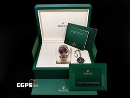 ROLEX 勞力士 Day-Date 40 蠔式 星期日曆型 228235 <font color="#D2691E">巧克力色面盤 羅馬數字時標</font> 永恆玫瑰金 經典三角坑紋錶圈 <font color="#FF0000">2026年木紋保卡 元首型（President）錶帶 總統帶</font> DD40 自動上鍊 40mm