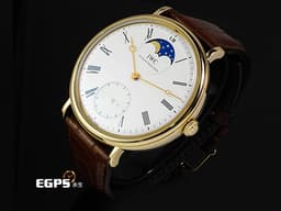 IWC 萬國 復刻版 IW544803 18K玫瑰金材質&nbsp;<font color="#05f0f0">月相顯示</font> 手動上鏈&nbsp;46mm