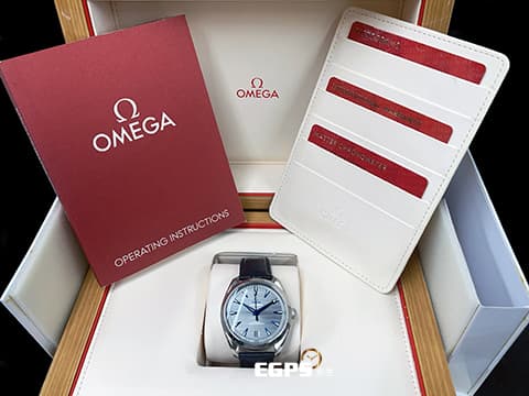 OMEGA 歐米茄 Seamaster 海馬 Aqua Terra 系列 150米 22012412106001 灰色甲板紋面盤 2019保單 同軸擒縱 自動上鍊 41mm