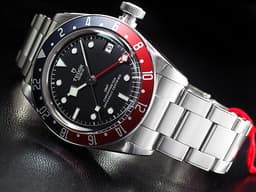 TUDOR 帝舵 Black Bay GMT 碧灣 79830RB 兩地時間 可樂圈 <font color="#EA0000">紅</font><font color="#4169e1">藍</font>圈 79830 RB 復古 雪花針 不鏽鋼 <font color="#FF0000">Pepsi 百事圈 2020年保卡 原廠膠膜</font>&nbsp;潛水錶 自動腕錶 41mm
