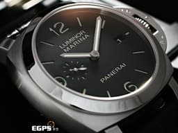 PANERAI 沛納海 Luminor Marina PAM00312 三日鍊 PAM312  <font color="#EA7500">經典三明治面盤 </font> 小秒針 三日鍊 <font color="#FF0000">&nbsp;絕版經典透明錶背款 </font> 自動上鍊 44mm