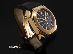 BVLGARI 寶格麗 Bulgari Octo Velocissimo 102115 18K玫瑰金材質 計時腕錶 <font color="#fa00fa">氣質與氣勢兼具</font>&nbsp;<font color="#fa00fa">整支重約4.68兩</font>&nbsp;<font color="#ff0000">2021年保卡</font>&nbsp;自動上鍊 41mm