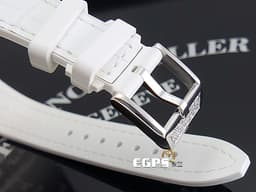 FRANCK MULLER 法蘭穆勒 Vanguard系列 V32 QZ 酒桶型 不鏽鋼材質 大三針<font color="#05f0f0"> 精鑲鑽石、滿天星面盤</font> 自動上鍊 42x32mm