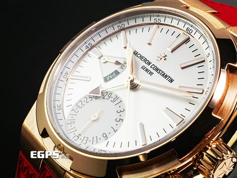 Vacheron Constantin 江詩丹頓 VC錶 Overseas Dual Time 縱橫四海 7920V/000R-B336 藍色面盤 日內瓦印記機芯&nbsp;兩地時間 日夜顯示 易拆卸替換錶帶裝置 2024年保單 自動上鍊 41mm