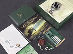 ROLEX 勞力士 Submariner 16610LV 潛航者 不鏽鋼材質 <font color="#c1e371"> 初代綠水鬼 科米蛙 </font><font color="#ff0000">台灣公司貨 配件齊全 收藏逸品</font><font color="#c1e371">&nbsp;</font>自動上鍊 40mm