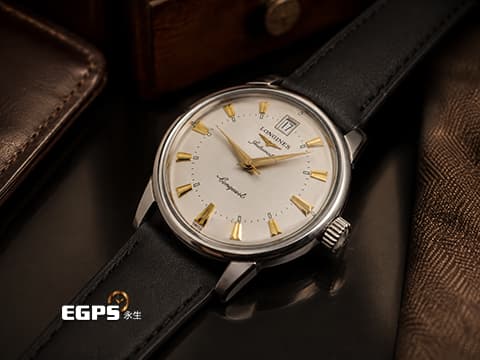 Longines 浪琴 Conquest Heritage L1.611.4.75.2 不鏽鋼材質&nbsp;銀色太陽放射紋面盤 立體時標 鍍金Dauphine劍形指針&nbsp;2026年保卡 試戴極新品 台灣公司貨&nbsp;自動上鍊 35mm