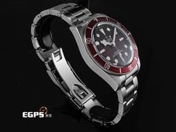 TUDOR 帝舵 Black Bay 58 GMT BB58 M7939G1A0NRU-0001 7939 不鏽鋼材質 <font color="#FF0000">酒紅色陽極氧化鋁字圈 酒紅色面盤</font>&nbsp;<font color="#FFFF00">2025年保卡 </font> 自動上鍊 39mm