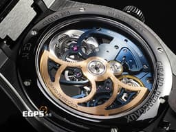 Girard-Perregaux 芝柏 GP錶 Laureato Skeleton 桂冠系列 81015-32-432-32A<font color="#fa00fa">&nbsp;</font><font color="#0582f5">黑色陶瓷材質 藍色鏤空面盤</font>&nbsp;<font color="#FF0000">2021年保卡&nbsp;</font>自動上鍊 42mm