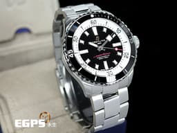 BREITLING 百年靈 Superocean 44 超級海洋 A17376211B1A1 <font color="#05f0f0">黑色面盤、陶瓷錶圈</font> 不鏽鋼材質 300米防水 <font color="#FF0000">2025年保單</font> 潛水錶 自動上鍊 44mm