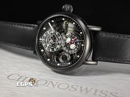 Chronoswiss 瑞寶錶 Space Timer 黑洞 CH-9345M.2-GRBK 不鏽鋼DLC材質 <font color="#fa00fa">立體球形月相指示 三針一線 限量50隻</font> <font color="#ff0000">台灣公司貨</font><font color="#FF0000">2024年保卡 </font>自動上鍊 44mm