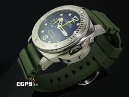 PANERAI 沛納海 Luminor Submersible 1950 3 Days GMT PAM719 PAM00719 鈦金屬材質 兩地時區 Mike Horn Pole2Pole <font color="#FF0000"> 限量版&nbsp;</font>自動上鏈 47mm