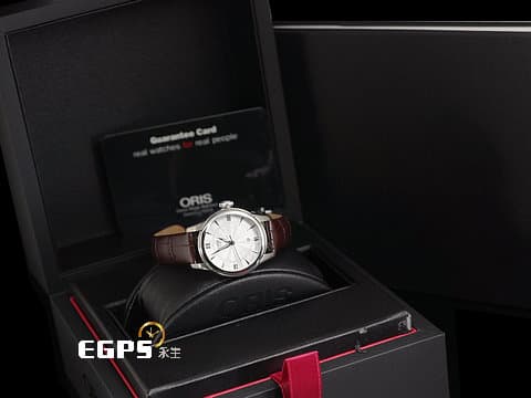 ORIS 豪利時 Artelier 日期錶 01 561 7687 4071-07 5 14 70FC 銀色面盤 不鏽鋼&nbsp;2025年保卡 自動上鍊 31mm