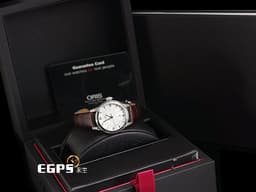 ORIS 豪利時 Artelier 日期錶 01 561 7687 4071-07 5 14 70FC 銀色面盤 不鏽鋼&nbsp;<font color="#FF0000">2025年保卡</font> 自動上鍊 31mm