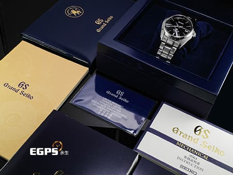 GRAND SEIKO 特級精工 GS 精工 Hi-Beat SBGH005 不鏽鋼材質 2024年保卡 台灣公司貨&nbsp;自動上鍊 41mm