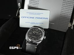 PANERAI 沛納海 Radiomir Black Seal PAM00183 黑豹 <font color="#95e684">經典三明治夜光面盤</font> 不鏽鋼 小秒針 復古 洋蔥頭錶冠 PAM183&nbsp;<font color="#FF0000">台灣公司貨</font>&nbsp;手上鍊 45mm