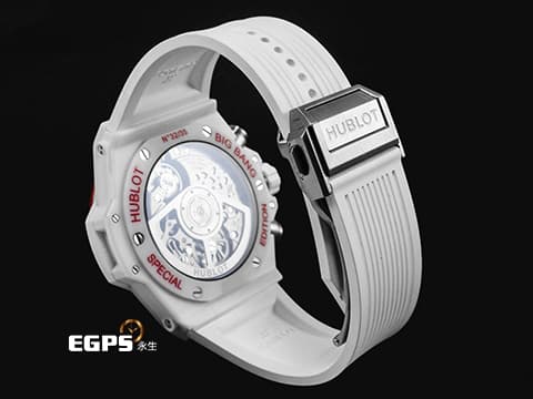 HUBLOT 宇舶 Big Bang Unico 大爆炸 左冠 白色陶瓷材質&nbsp;441.HF.2210.RW 2025年電子保卡 限量35支&nbsp;自動上鍊 42mm