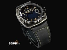 PANERAI 沛納海 Radiomir PAM1348 PAM01348 PVD不鏽鋼材質 8日動力儲存&nbsp;<font color="#0582f5">漸層藍色三明治面盤 復古 經典洋蔥頭錶冠</font> <font color="#ff0000">2024年保卡</font>&nbsp;<font color="#FF0000">台灣公司貨</font>&nbsp;手上鍊 45mm