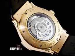 HUBLOT 宇舶 Classic Fusion 經典融合 1915.NE10.8 <font color="#f9ec9a">18K玫瑰金材質 簡約黑色面盤</font> 大三針 <font color="#ff0000">整支重約3.4兩</font> 自動上鍊 42mm