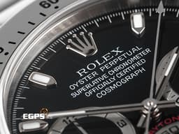 ROLEX 勞力士 Cosmograph Daytona 宇宙計時型 迪通拿 116520&nbsp;<font color="#62eaf4">一代鋼王 經典黑鋼迪</font>&nbsp;計時碼表 不鏽鋼&nbsp;<font color="#ff0000">台灣公司貨</font> 自動上鏈 40mm