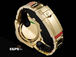 ROLEX 勞力士 Cosmograph Daytona 宇宙計時型 迪通拿 126508 <font color="#f5dea8">金色熊貓 金色及亮黑色錶盤 </font> 計時碼表 <font color="#FF0000"> 2025年新式綠卡 原廠全部膠膜&nbsp;</font> 18K黃金材質 賽車錶 自動上鍊 40mm