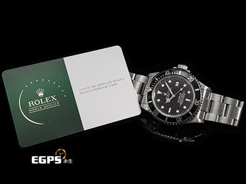 ROLEX 勞力士 Sea-Dweller 16600 海使者 黑水鬼 排氦 潛水錶 Swiss Only面盤，已回RSC原廠完整保養 保固至2027年&nbsp;自動上鍊 40mm