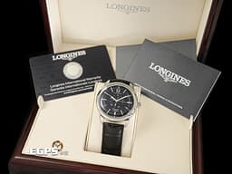 LONGINES 浪琴 Conquest Heritage 康卡斯 征服者 Central Power Reserve 經典復刻系列 L16484522 <font color="#eede77">中央動力顯示</font><font color="#ce0000"> </font>不鏽鋼&nbsp;大三針&nbsp;<font color="#FF0000">2024年台灣公司貨</font>&nbsp;自動上鍊 38mm