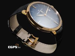 GIRARD-PERREGAUX 芝柏 GP 1966系列 49527-52-431-BB4A 18K玫瑰金材質 <font color="#05f0f0">簡約、氣質設計風格 藍色太陽紋放射面盤</font>&nbsp;<font color="#ff0000">2026年保卡 新錶訂價：606,000元</font>&nbsp;自動上鏈 41mm