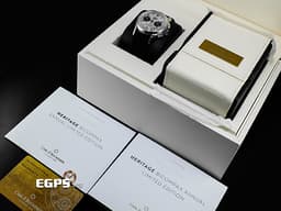 Carl F. Bucherer 寶齊萊 Heritage BiCompax Annual 傳承系列 00.10803.08.12.01 不鏽鋼材質&nbsp;<font color="#05f0f0">年曆功能 大日期窗 銀白色熊貓面盤</font> <font color="#FF0000">2019年保卡 台灣公司貨 限量888支</font> 自動上鍊 41mm