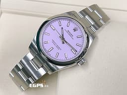 ROLEX 勞力士 Oyster Perpetual 31 經典 蠔式恆動型 277200 <font color="#f7d1ff">2025年最新款 薰衣草紫色噴漆面盤</font>&nbsp;OP31 不鏽鋼 <font color="#FF0000">2025年保卡 保有大部分原廠膠膜</font>&nbsp;自動上鍊 31mm