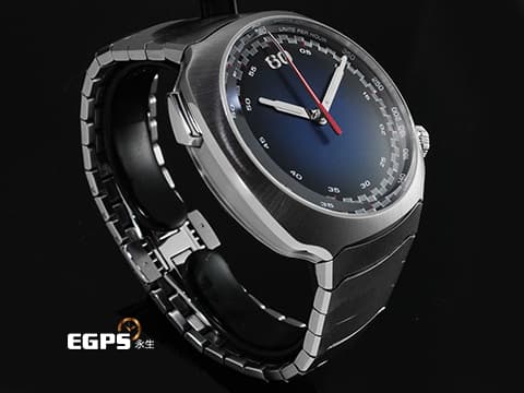 H.MOSER &amp; CIE 亨利慕時 STREAMLINER FLYBACK CHRONOGRAPH 疾速者系列 6907-1200 不鏽鋼鍊材質&nbsp;Funky Blue電光藍煙燻面盤 日內瓦鐘錶大賞最佳計時碼錶獎錶款 2024年保卡 台灣公司貨 新錶訂價：1,740,000元&nbsp;同軸飛返計時碼錶 自動上鍊 42.3mm