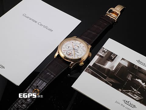 Jaeger-Le Coultre 積家 JLC Master Grande 超卓傳統大師 149.2.95 18K玫瑰金材質&nbsp;萬年曆、年份、晝夜24小時顯示 響鈴功能&nbsp;極致腕錶工藝 超級複雜功能 整只錶重約5.6兩&nbsp;自動上鍊 43mm