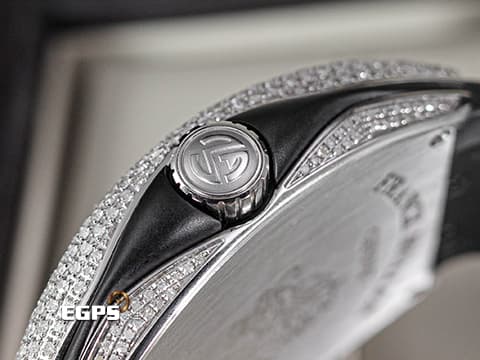 Franck Muller 法蘭穆勒 FM錶 Vanguard Yachting 遊艇系列 Dragon King Limited Edition 龍王&nbsp;限量188只&nbsp;精鑲鑽圈、面盤&nbsp;V45 YT SC DT AC NR 酒桶型 不鏽鋼 自動腕錶  44x54mm