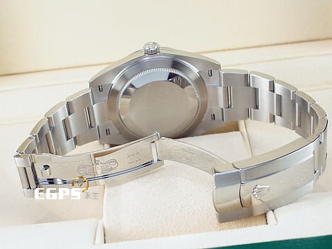 ROLEX 勞力士 Datejust 41 蠔式日誌型 126300 石板灰色錶面 柱狀時標 DJ41 不鏽鋼 大三針 2025年新式保卡 蠔式（Oyster）三節錶帶 自動上鍊 41mm