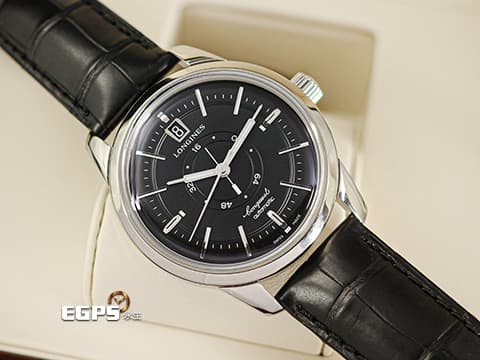LONGINES 浪琴 Conquest Heritage 康卡斯 征服者 Central Power Reserve 經典復刻系列 L16484522 中央動力顯示 不鏽鋼&nbsp;大三針&nbsp;2024年台灣公司貨&nbsp;自動上鍊 38mm