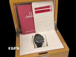 OMEGA 歐米茄 Speedmaster Apollo 8 超霸 阿波羅八號 <font color="#ff00ff"> 黑色陶瓷材質</font> <font color="#4F4F4F">Dark Side of the Moon「月之暗面」鏤空面盤 </font>31092445001001 計時碼表 登月錶 <font color="#70cce1">土星五號火箭小秒針</font> 同軸擒縱 <font color="#FF0000">2025年保卡</font> 手上鏈 44.25mm