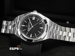 Vacheron Constantin 江詩丹頓 VC錶 Oversea 縱橫四海 4500V/110A-B483 黑色面盤 不鏽鋼<font color="#FF0000">&nbsp;易拆卸替換錶帶裝置 另附皮革錶帶和橡膠錶帶 2022年保單 </font>自動上鍊 41mm