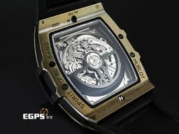 Hublot 宇舶 Spirit of Big Bang 大爆炸 靈魂系列 642.MX.0130.RX <font color="#f0d18f">宇舶獨家 魔術金材質 黑色鏤空面盤</font> 計時碼表 <font color="#ff0000">2026年電子保單 限量200支</font> 自動上鍊 42mm