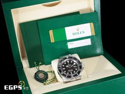 ROLEX 勞力士 Sea-Dweller 蠔式 海使者 <font color="#fafa01">50週年款</font> 126600 <font color="#ff0000">單紅 MK2 皇冠面盤</font> 不鏽鋼 陶瓷圈 排氦氣閥 <font color="#05f0f0">2019年保單</font> 潛水錶 自動上鏈 43mm