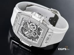 Hublot宇舶 SPIRIT OF BIG BANG 大爆炸 642.NE.2010.RW&nbsp;<font color="#05f0f0">極致輕薄鈦金屬材質 鏤空面盤 鏤空日期窗數字環 全鈦金屬噴砂錶圈&nbsp;</font><font color="#ff0000">2026年電子保單</font>&nbsp;自動上鍊 42mm