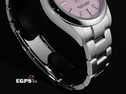 ROLEX 勞力士 Oyster Perpetual 34 蠔式恆動型 124200 <font color="#f8d3ea">糖果粉色噴漆面盤</font>&nbsp;OP34 不鏽鋼 <font color="#FF0000">最新款糖果粉色面盤 2025年保卡</font> 自動上鍊 34mm