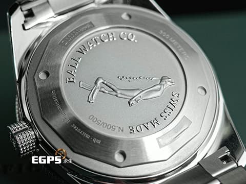 BALL WATCH 波爾錶 ENGINEER MASTER II DM3308A-S3-BER 70週年紀念 不鏽鋼材質 藍色面盤&nbsp;彩虹自體發光氚氣燈管指針、時標 2023年台灣公司貨 限量500只&nbsp;自動上鍊 42mm